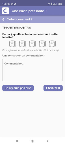 ICI toilettes Bars Toil. pub.