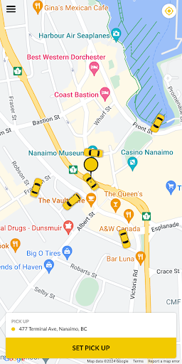 Yellow Cab Nanaimo Screen 2