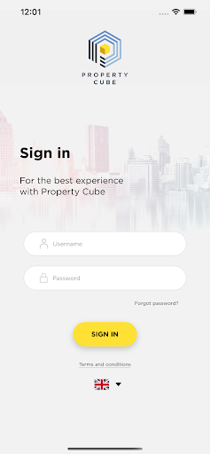 Android application Property Cube Indonesia screenshort