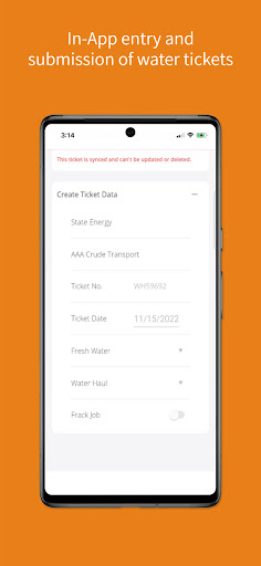 EMK3 Cloud: Water Tracking Screen 2