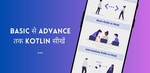 Android application Learn Kotlin in Hindi screenshort