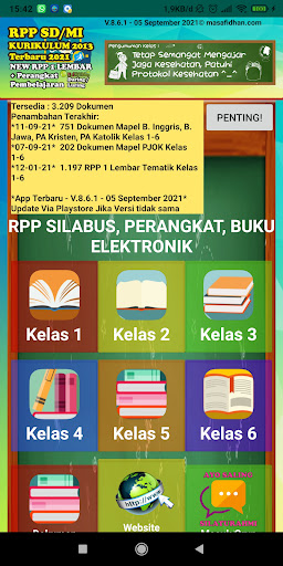 RPP SD/MI Kurikulum 2013 Revisi + Perangkat Guru apktram screenshots 5