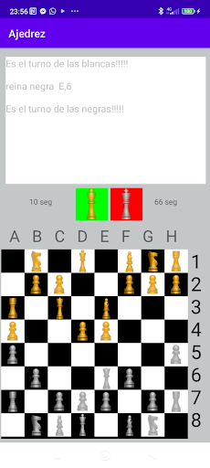 Android application Ajedrez screenshort