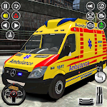 Cover Image of ดาวน์โหลด เกมรถพยาบาล: City Rescue 3d  APK
