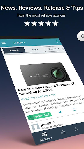 Android application Photography News & Reviews screenshort