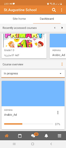 Android application St. Augustine School screenshort
