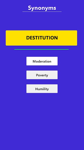 Word Semantics Screen 3