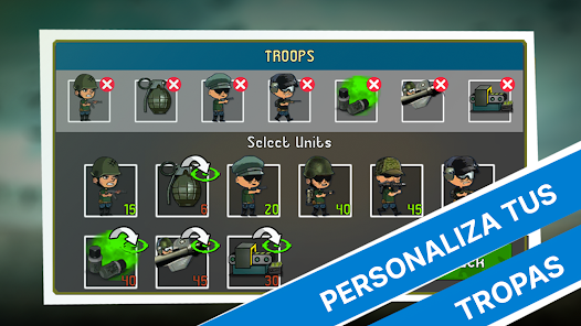 Captura de Pantalla 6 Juegos de Soldados: War Troops android