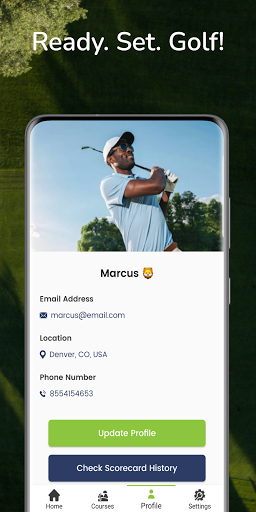 The Golf IQ - GPS and Scorecard