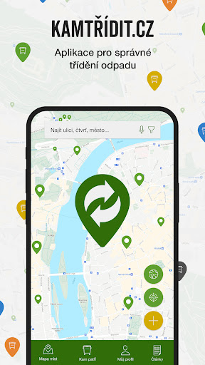 Android application Kamtřídit.cz screenshort