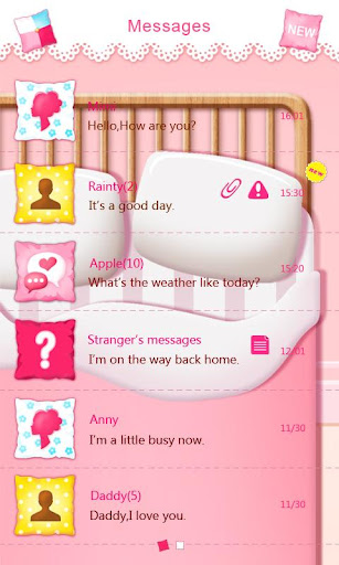 GO SMS GOODNIGHT THEME Screen 3