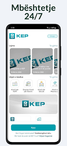 Android application KEP Trust screenshort
