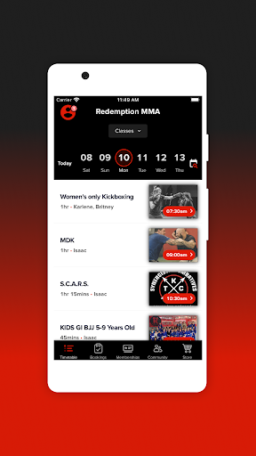 Redemption MMA Screen 3