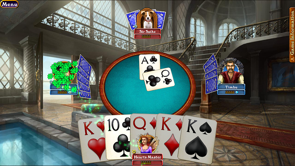 #9. Hardwood Euchre Pro (Android) Podle: Silver Creek Entertainment