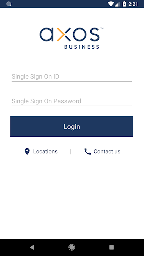 Axos Business Screen 2