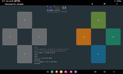 Bluetooth Commander Pro Screenshot