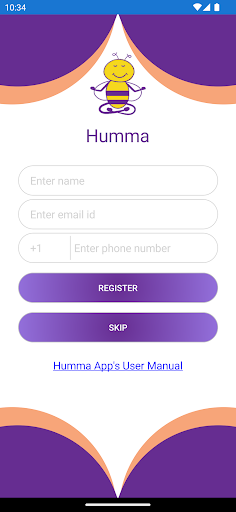 Android application Humma screenshort