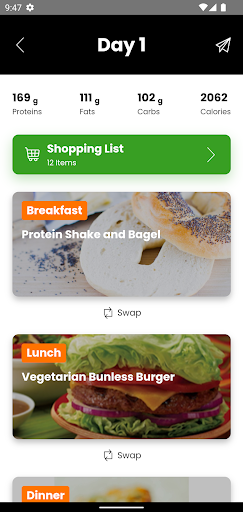 Zac Smith Fitness App Screen 2
