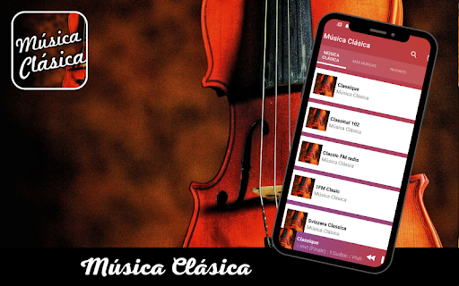 Android application Música Clasica piano canciones screenshort