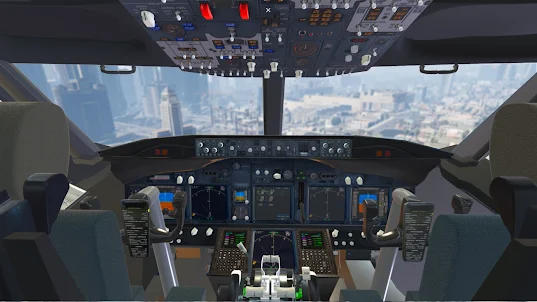 simulador de avião-jogo piloto