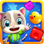 Cover Image of Download Cube Crush Cat Story  APK