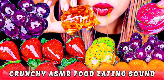 Stress Relief ASMR Eating Food