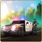 Police Car Driver Sniper Chase City Missions icon