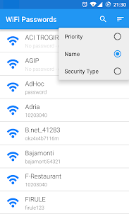 WiFi Passwords [ROOT]