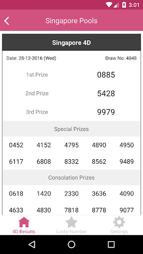 4d Results Toto Magnum More By Big Cheese App Google Play Japan Searchman App Data Information