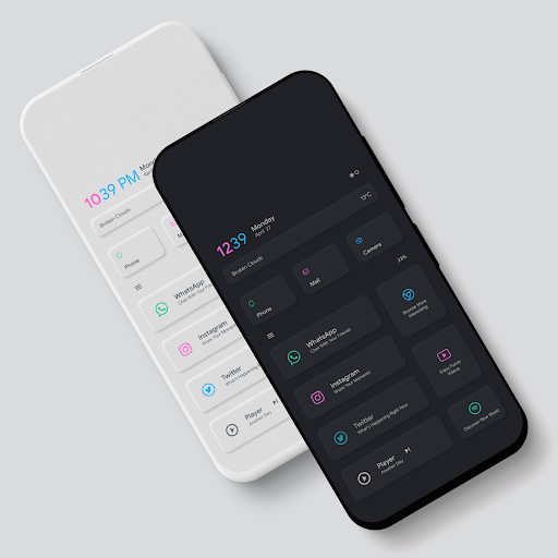 Android application Neomix KLWP theme screenshort