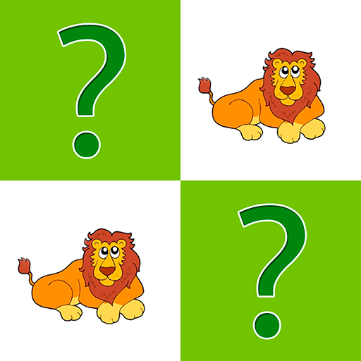 Animals Memory Match Game logo