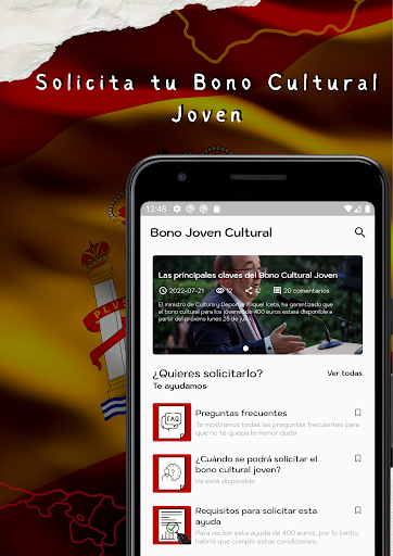 Android application Guia Para Bono Cultural Joven screenshort