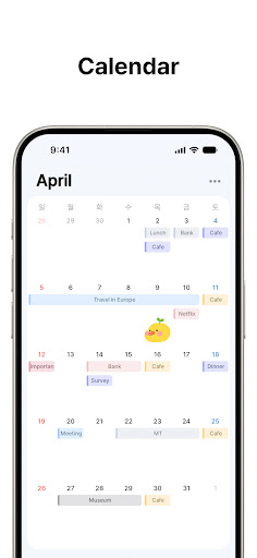Planit - To-Do List & Calendar Screen 2