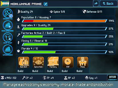 Star Traders 4X Empires Elite-schermafbeelding