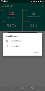 Combo VPN Screenshot