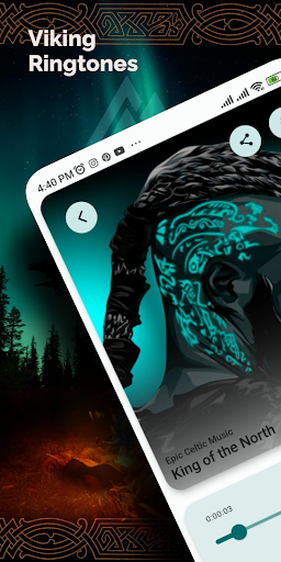 Android application Nordic ringtones screenshort
