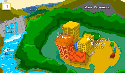 Android application Analyze Earthquake Hazards screenshort
