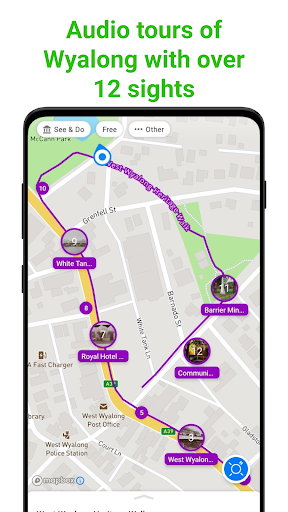 Android application Wyalong Tour Guide:SmartGuide screenshort