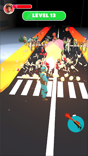 Android application Zombie Rush screenshort