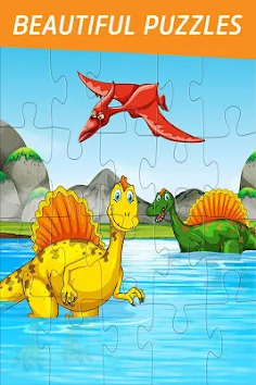 Dinosaur Puzzle Games For Kids - Screenshot 1