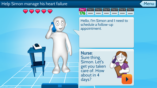 Heart Failure Coach Screen 2