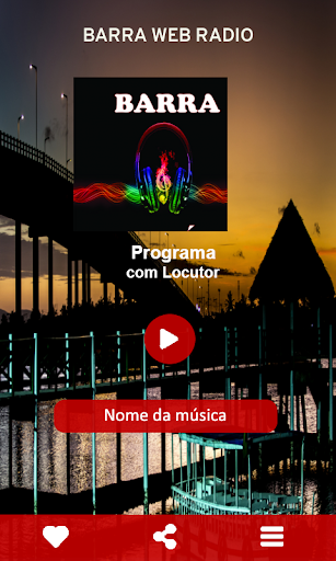 barra Web Rádio