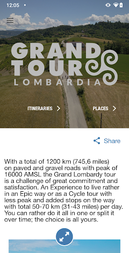 Lombardy Grand Tour Screen 2