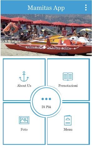 Android application Mamitas Beach screenshort