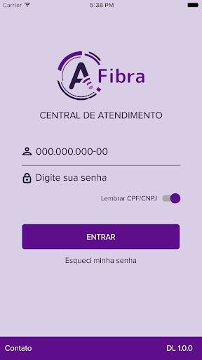 Android application AFibra Itupeva screenshort