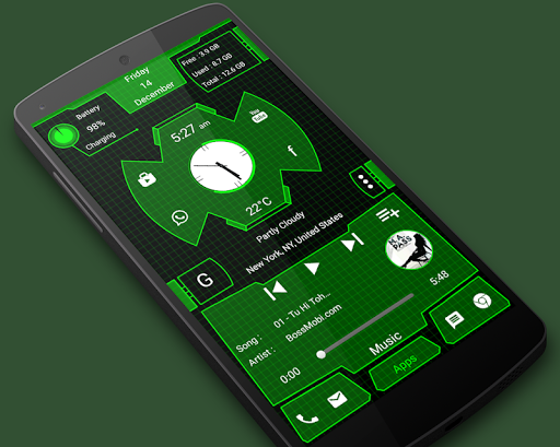 Screenshot of Nextgeneration Launcher 2