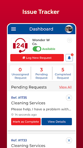 Android application Mteja360 Staff screenshort