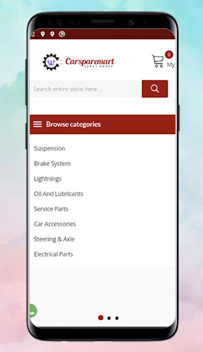 CarSpareMart Screen 3