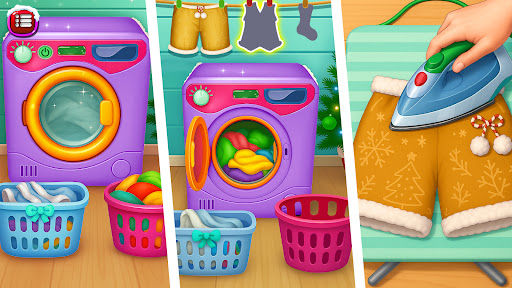 Christmas House Cleaning Game screenshot 4