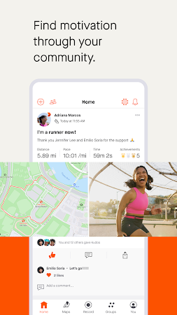 Game screenshot Strava: Run, Bike, Hike apk download